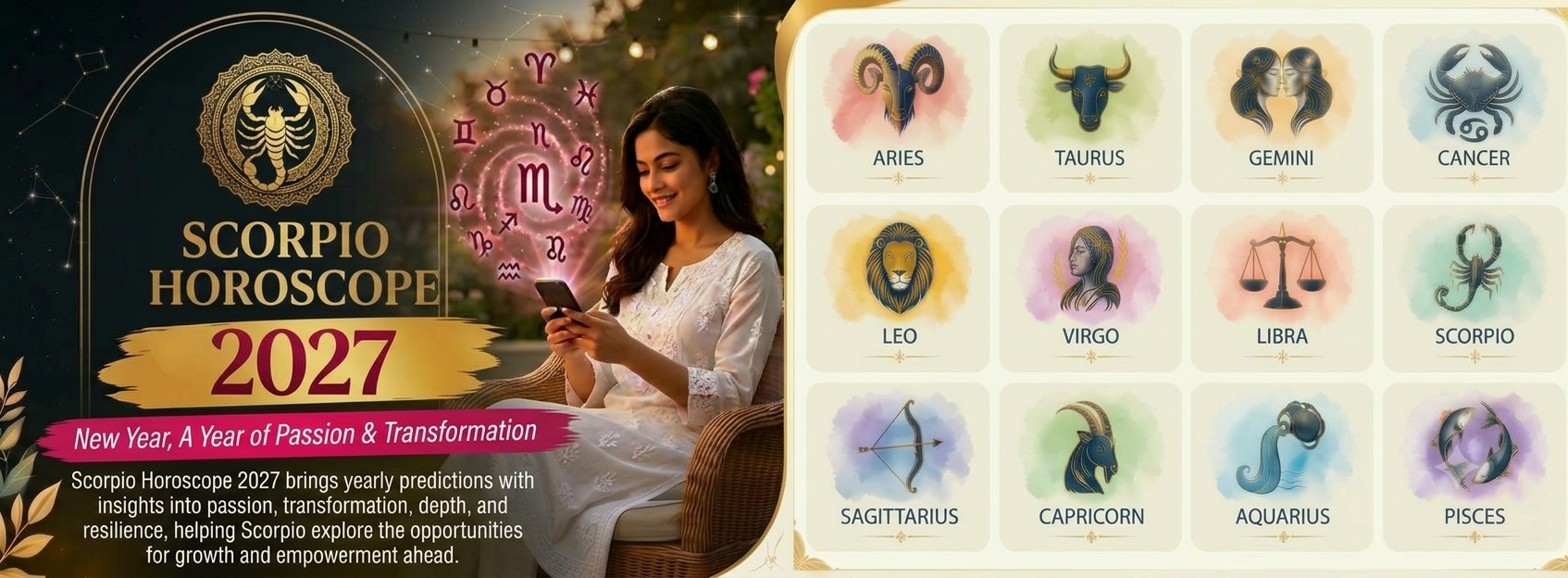 Scorpio Horoscope 2027: What to Expect in Career, Love,
Finance & Life