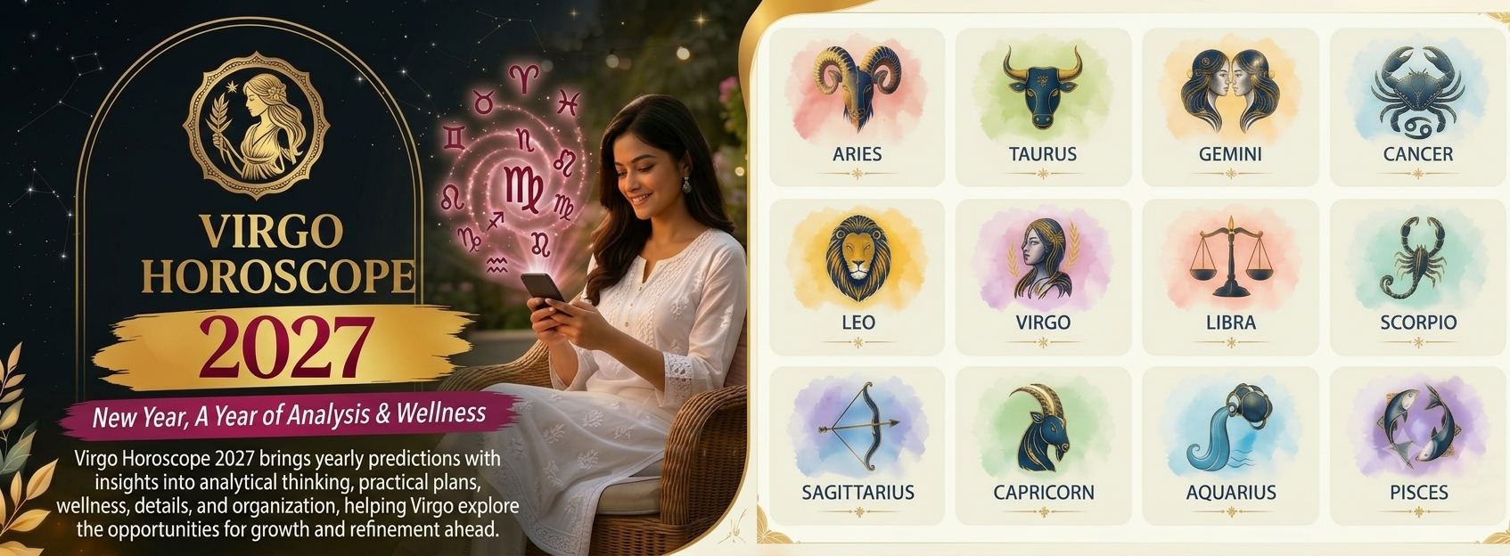 Virgo Horoscope 2027: Career, Love, Marriage, Finance, Health & Life Predictions