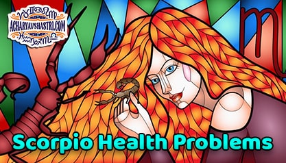 Scorpio Sign - Health and Medical Astrology