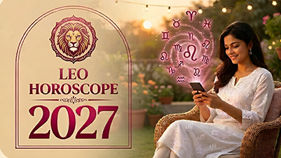 Leo Horoscope 2027: Career, Love, Marriage, Finance, Health & Life Predictions